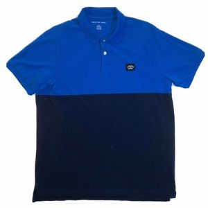 American Eagle - Blue Duo-Tone Polo